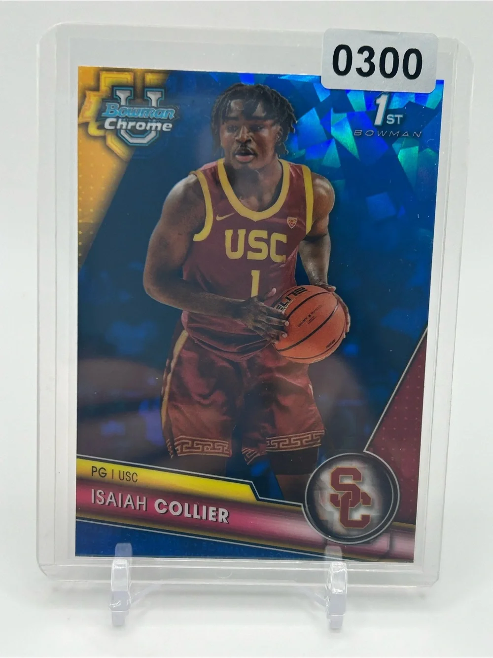 Isaiah Collier USC Basketball Card 🏀 1st Bowman